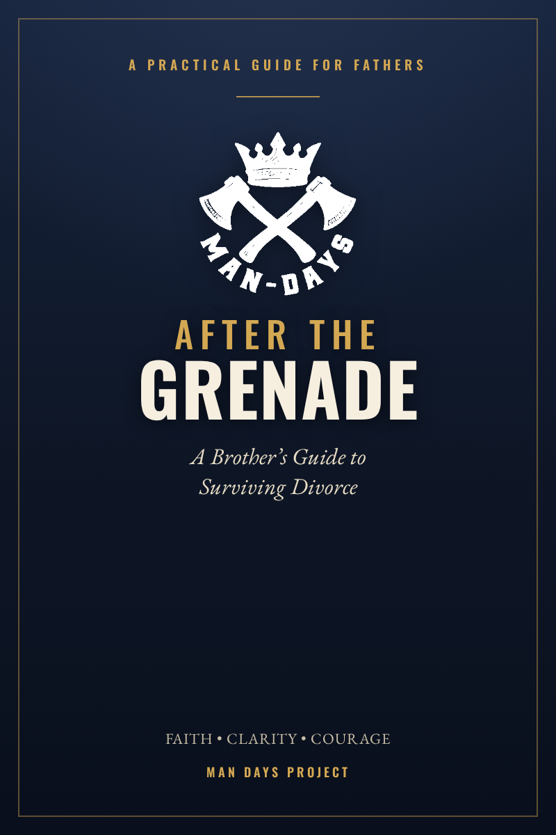 Book cover of After the Grenade: A Brother's Guide to Surviving Divorce